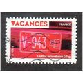 FRA 2009 (56c) 'VACANCES -NUMBER PLATE' FINE US...