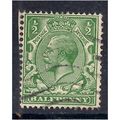 GB 1912 - 24 KGV 1/2d Green shades Wmk 100.(M452 )