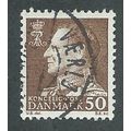 DEN 1961 50o 'KING FREDERIK IX' FINE USED (EBID...