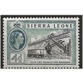 Sierra Leone 1956 SG215 4d Black & Slate Blue M...
