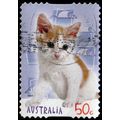 Australia 2004 Cats 50c Used p&s Stamp