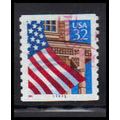 Used 2913 32c U.S. Flag Over Porch Very Fine CN...