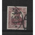 Germany.SG102 15pf "Germania" (Purple).Fine Use...