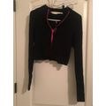 Nicki Minaj Women's Juniors Black & Pink Zip Up...