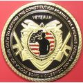 Military Veteran. Challenge Coin. Souvenir. 52a.