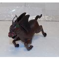 Vintage Imperial Figure Brown Pegasus Dragon Ho...