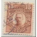 Sweden Stamp Scott #82, Used