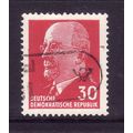 GERMANY EAST 1961 30pf RED WALTER ULBRIGHT SG E...