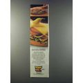 1981 Hormel SPAM Ad - Hot Veggie Sandwich recipe