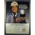 1981 Texaco Oil Ad - Bob Hope - Turn Coal Clean