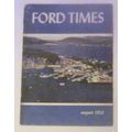 Ford Times August 1950 Original copy Free Shipping