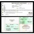 Canada Alberta Hunting Licence Revenue 1992 USE...