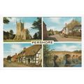 Multiview of Pershore Worcestershire Postcard 0403