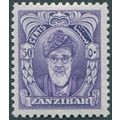 Zanzibar 1952 50c violet SG 347 unused