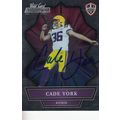 CADE YORK 2021 AUTOGRAPHED CLEVELAND BROWN ROOK...