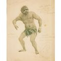 Caliban in The Tempest Shakespeare 1930s Play C...