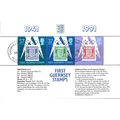 Guernsey Booklet Stamps 50th Anniv. 1st Stamp M...