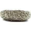 Golden Birds Nest Ornament with Three Golden Eg...