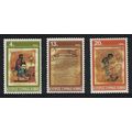 Cyprus Christmas Illuminated Gospels 3v 1984 MN...