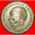 Ⰶ ADENAUER 1876-1967: GERMANY★2 MARKS 1973J I+A...