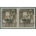 South West Africa 1943 1s.3d. olive-brown SG120...