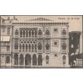 La Cà d'Oro, Venezia, c.1910s - VZ Cartolina