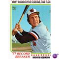 1978 Topps Brooks Robinson Record Breaker #4