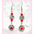 Sale Tibetan Tribe Style Red Turquoise Bead Hoo...