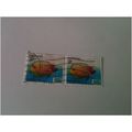SINGAPORE 2001 TROPICAL MARINE FISH 50c joint p...