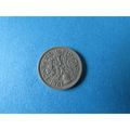 1961 QUEEN ELIZABETH II SIXPENCE FREE POST. AT