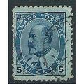 Canada 1903 SG179 5c Indigo/Bluish Fine Used . ..