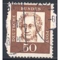 Germany 1961 - SG1270 - 50pf brown - "Goethe" -...