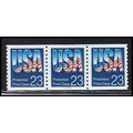 2607v 23c U.S.A. Very Fine MNH LGG PNC 1111/3 P...
