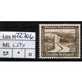 Los H22706: Mi. Deutsches Reich 634 y **