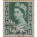 Great Britain Queen Elizabeth II 1967 Wales 9d ...