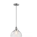 KICHLER Avery 10.25 in. 1-Light Chrome Farmhous...