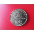 1990 GREECE 100 DRACHMA FREE POST. AAS