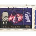 St Vincent 1966 Winston Churchill 40c St Pauls ...
