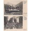 Tirol Austria Music Folk Dancing 2x Old RPC Pos...