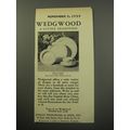 1955 Wedgwood Prince Charles China Ad - Wedgwood a living tradition