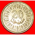 GREAT BRITAIN (1960-2005): TUNISIA★20 MILLIEMES...