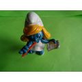 Secretary Smurfette smurf complete with pencil