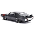 1972 Plymouth GTX 440 Metallic Gray with Red St...