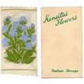 WIX-KENSITAS CIGARETTES SILK FLOWERS 1934 ITALI...