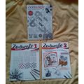 3 Zentangle Magazines Art Therapy Anya Lothrap ...