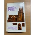 1970 "A LIST OF MONUMENTAL BRASSES IN SURREY" T...