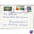 Germany cover 1987 - Various commem stamps of 1...