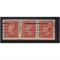 1949 canada george v1 4c red f/u trio sg417