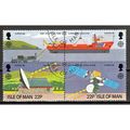 Isle of Man Europa Cept 1988 gestempeld