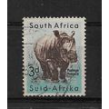 SouthAfrica.SG155 3d White Rhinoceros.Fine Used...
